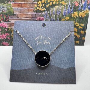 Elsie & Zoey Aries Zodiac Necklace